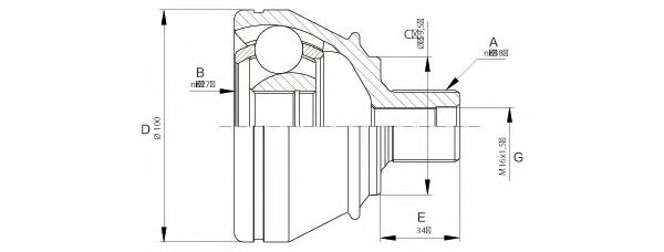 OPEN PARTS CVJ5667.10