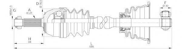 OPEN PARTS DRS6012.00