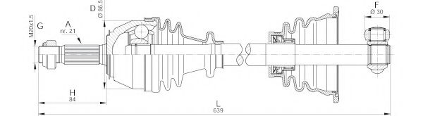 OPEN PARTS DRS6020.00