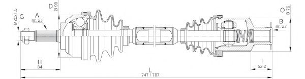 OPEN PARTS DRS6132.00