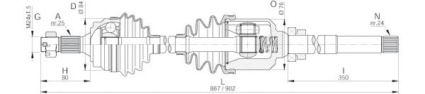 OPEN PARTS DRS6133.00