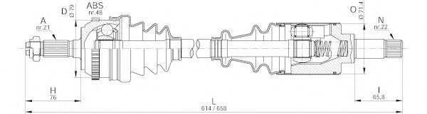 OPEN PARTS DRS6183.00