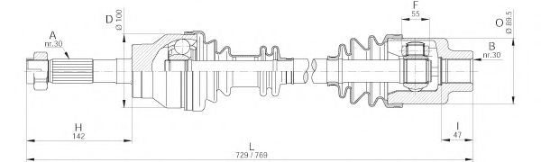 OPEN PARTS DRS6190.00