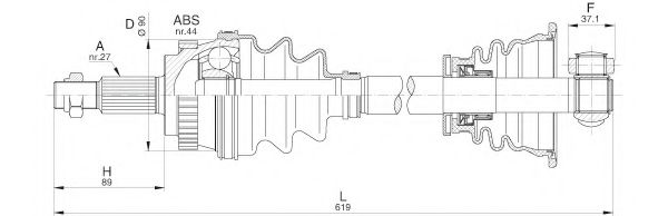 OPEN PARTS DRS6213.00