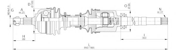 OPEN PARTS DRS6229.00