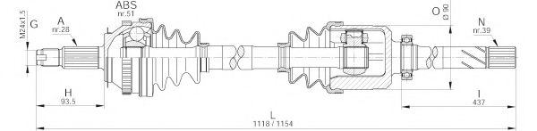 OPEN PARTS DRS6231.00