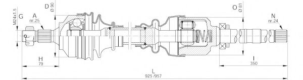 OPEN PARTS DRS6248.00