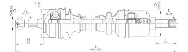 OPEN PARTS DRS6256.00