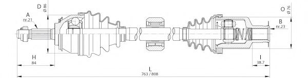 OPEN PARTS DRS6262.00