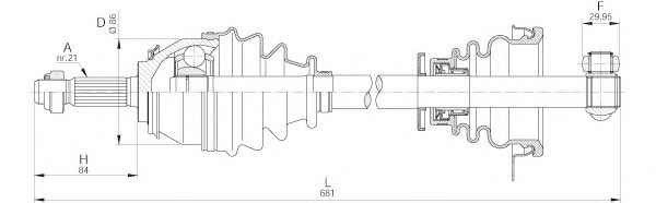 OPEN PARTS DRS6263.00