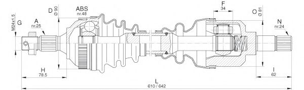 OPEN PARTS DRS6272.00