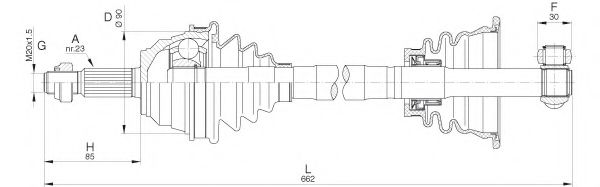 OPEN PARTS DRS6277.00