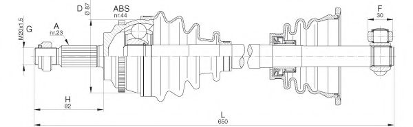 OPEN PARTS DRS6285.00