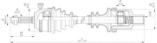 OPEN PARTS DRS6299.00