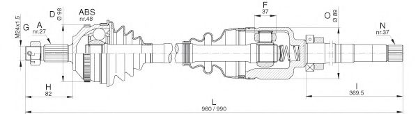 OPEN PARTS DRS6312.00