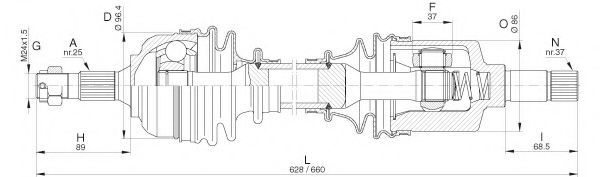 OPEN PARTS DRS6315.00