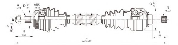 OPEN PARTS DRS6362.00