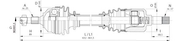 OPEN PARTS DRS6392.00