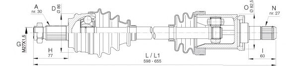 OPEN PARTS DRS6395.00