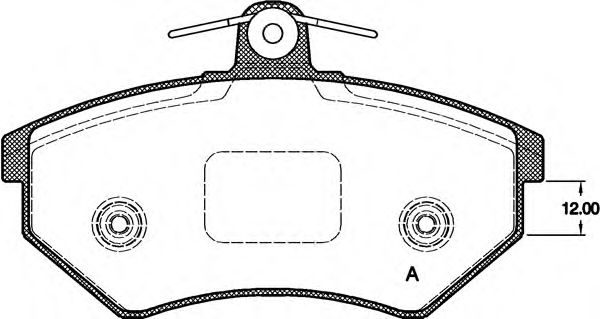 OPEN PARTS BPA0134.40