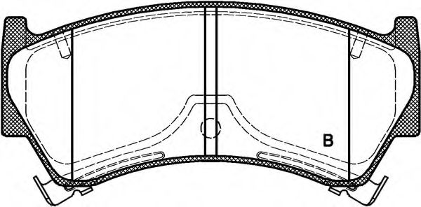 OPEN PARTS BPA0592.12