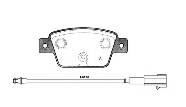 OPEN PARTS BPA0861.12