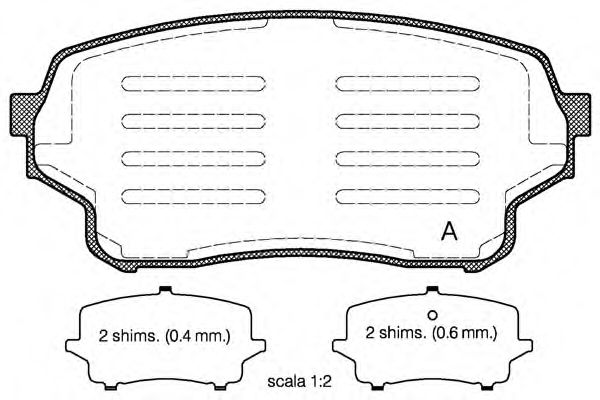 OPEN PARTS BPA1166.01