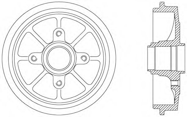 OPEN PARTS BAD9030.30