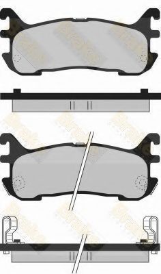 Brake ENGINEERING PA1072