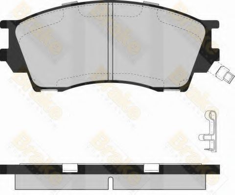 Brake ENGINEERING PA1085