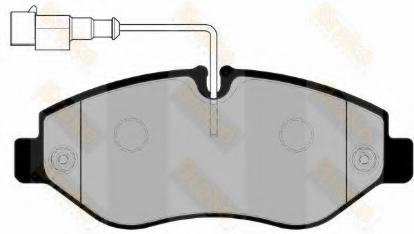 Brake ENGINEERING PA1763