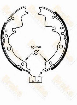 Brake ENGINEERING SH2220