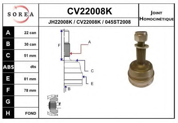 EAI CV22008K