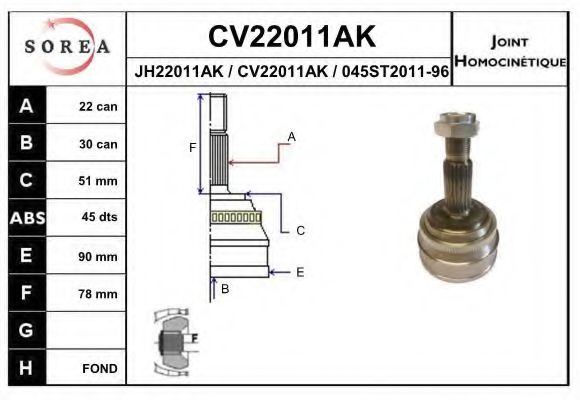 EAI CV22011AK