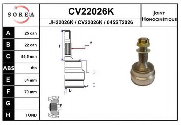 EAI CV22026K