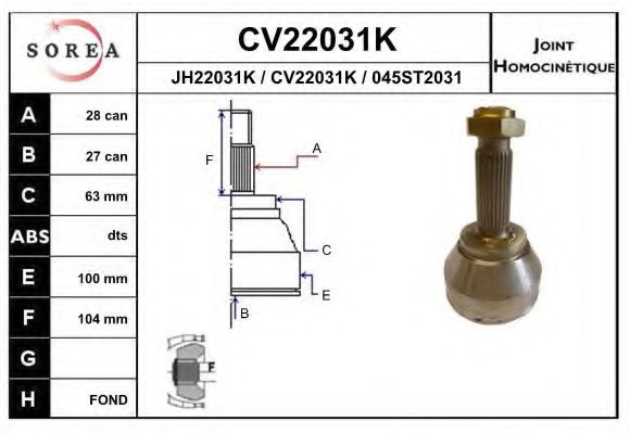 EAI CV22031K