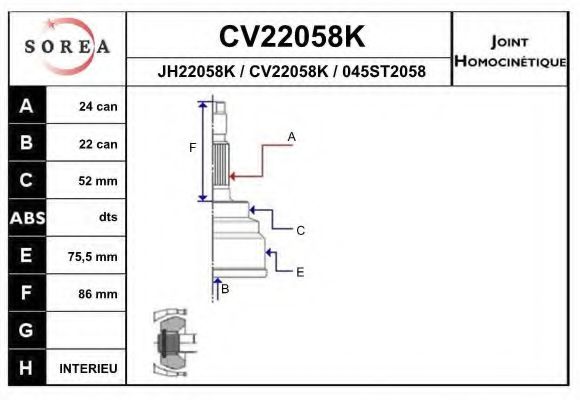 EAI CV22058K