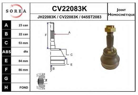 EAI CV22083K