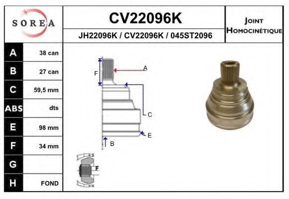 EAI CV22096K