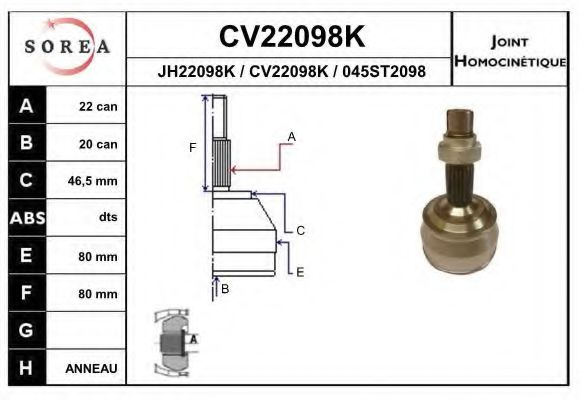 EAI CV22098K