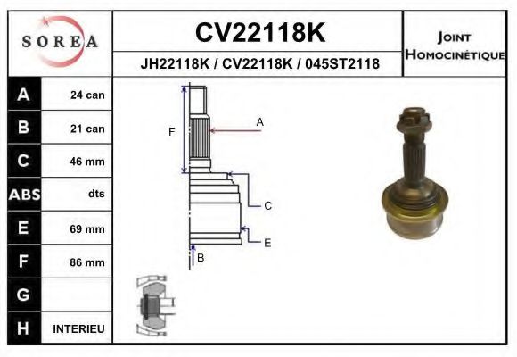 EAI CV22118K