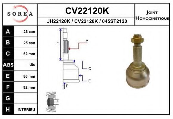 EAI CV22120K