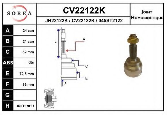 EAI CV22122K