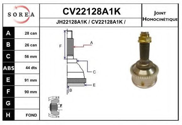 EAI CV22128A1K