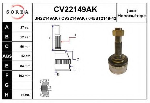 EAI CV22149AK