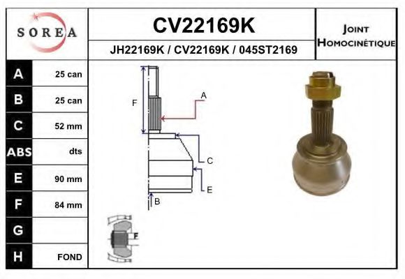 EAI CV22169K