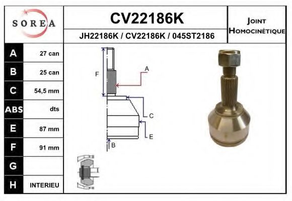 EAI CV22186K