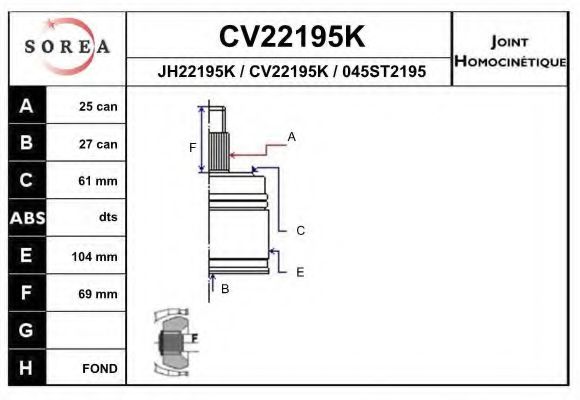 EAI CV22195K