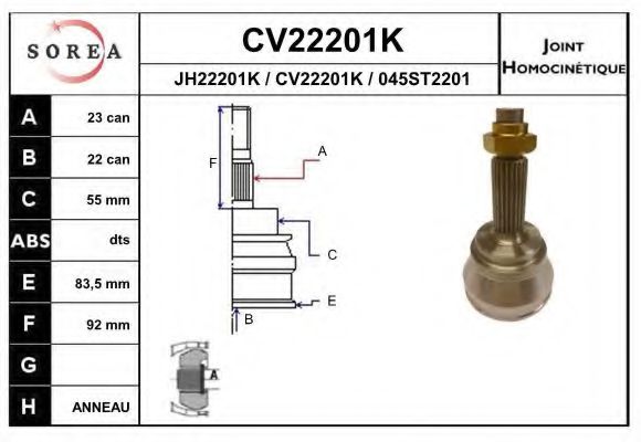 EAI CV22201K