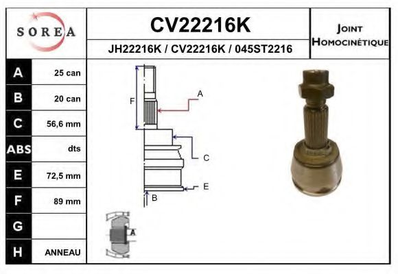 EAI CV22216K